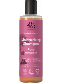 Shampoing à la Rose Cheveux Normaux 250ml Urtekram Herboristerie de Paris