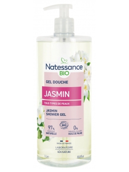 Gel douche Jasmin floral Sans Sulfates 1l Natessance Herboristerie de Paris
