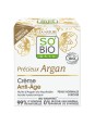 Crème de Jour anti âge Précieux Argan Acide Hyaluronique 50ml So'Bio étic Herboristerie de Paris