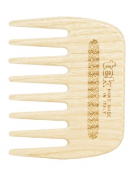 Peigne dents larges en Frêne naturel Tek Herboristerie de Paris