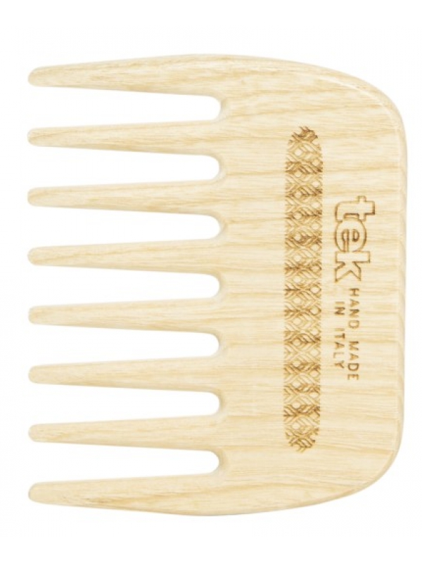 Peigne dents larges en Frêne naturel Tek Herboristerie de Paris