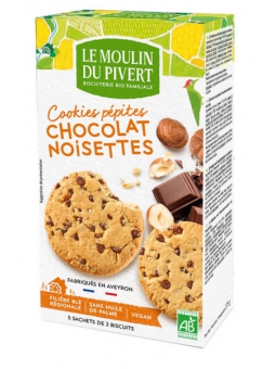 Cookies Pépites de Chocolat 175g Le Moulin Du Pivert Herboristerie de Paris