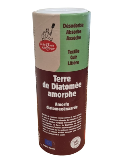 Terre de Diatomée amorphe Insecticide en poudre 250g Droguerie Ecologique Herboristerie de Paris