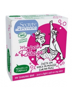 Mon pain de rasage Femme 90g Secrets De Provence Herboristerie de Paris
