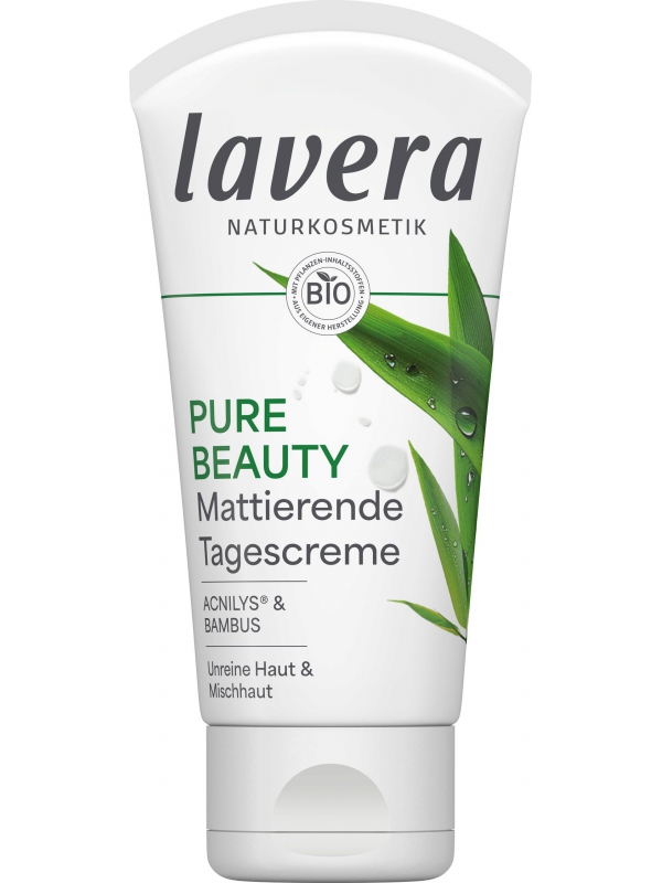 Crème équilibrante matifiante Thé vert bio 50ml Lavera Herboristerie de Paris