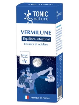 Vermilune équilibre intestinal formule liquide arome vanille 150ml Tonic Nature Herboristerie de Paris