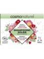 Shampoing solide cheveux colorés Rose et Argan bio 85g Cosmo Naturel Herboristerie de Paris