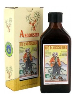Jus d'Argousier bio non sucré 200ml Gayral Herboristerie de Paris vitamine C