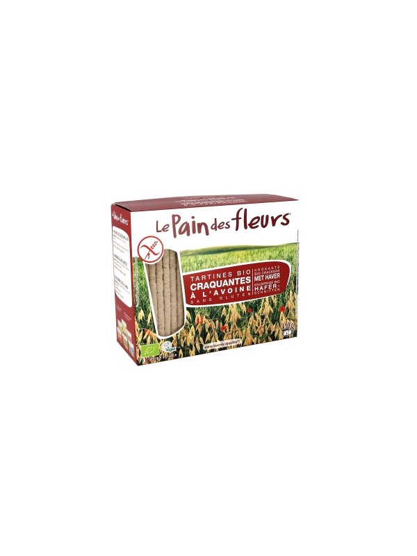 Tartines Craquantes Avoine 150g Le Pain Des Fleurs Herboristerie de Paris
