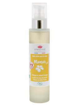 Huile Sèche pour le Corps au Monoï 100ml Emma Noël Herboristerie de Paris