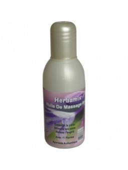 Huile de massage ayurvédique 11 plantes Kerala Nature Herboristerie de Paris