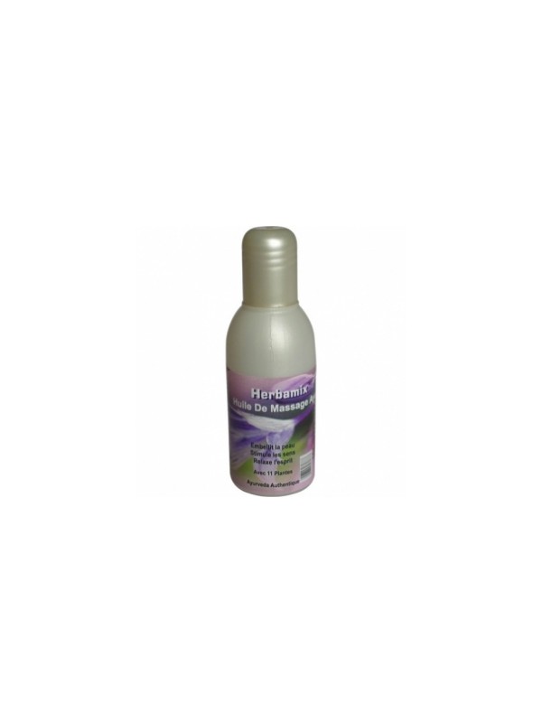 Huile de massage ayurvédique 11 plantes Kerala Nature Herboristerie de Paris