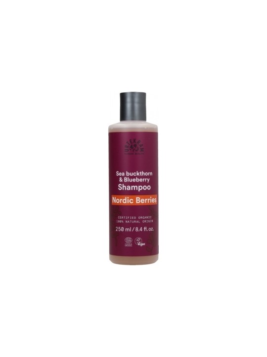 Shampoing Nordic Berries Cheveux normaux 250ml Urtekram Herboristerie de Paris