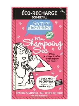 Recharge Mon shampoing sec tous cheveux 38ml Secrets De Provence Herboristerie de Paris