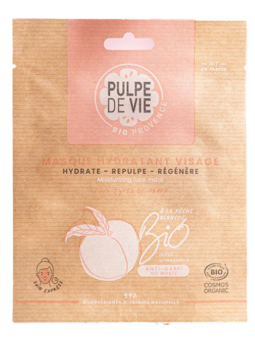 Sex on the peach Masque tissu Visage Pulpe De Vie Herboristerie de Paris