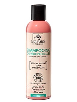 Shampoing cheveux pelliculés sans sulfate 200ml Naturado Herboristerie de Paris
