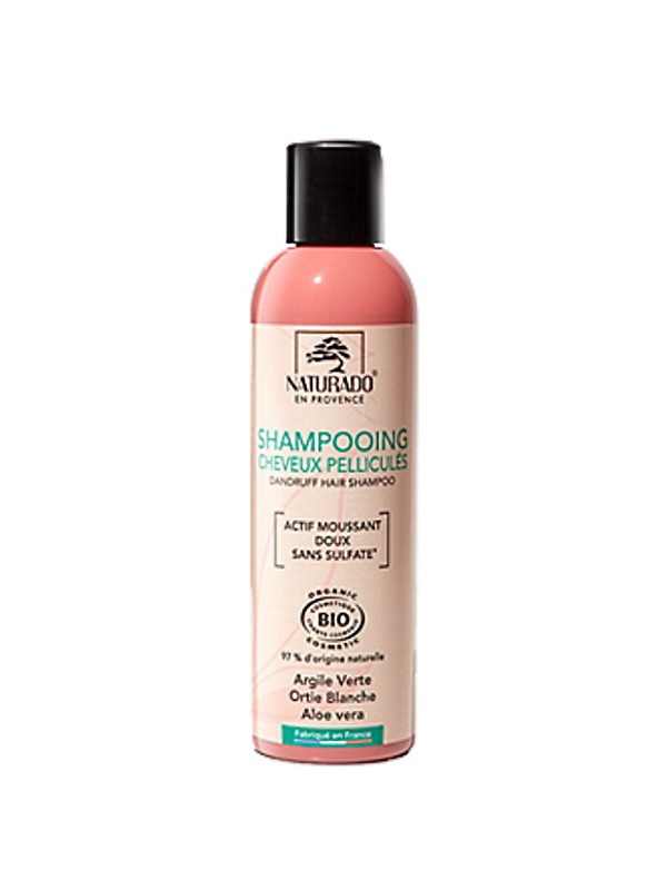 Shampoing cheveux pelliculés sans sulfate 200ml Naturado Herboristerie de Paris