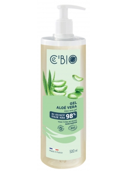 Gel d'Aloé Véra 98% 500ml C'bio Herboristerie de Paris