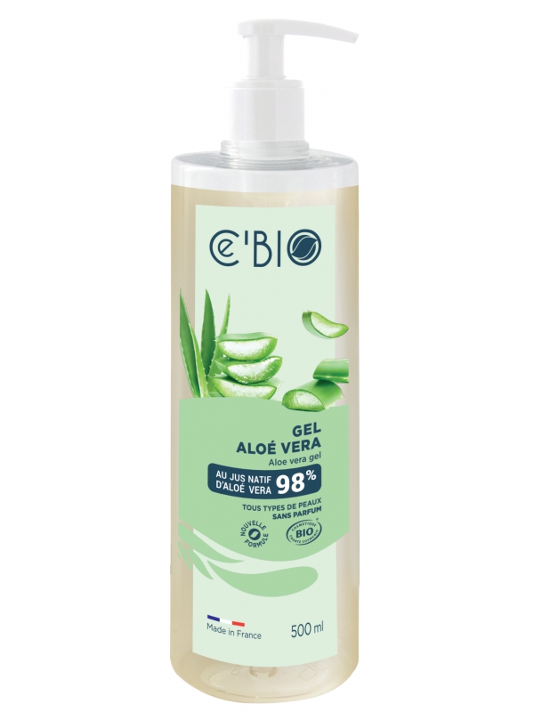Gel d'Aloé Véra 98% 500ml C'bio Herboristerie de Paris