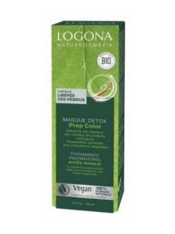 Masque préparateur couleur détox 100ml Logona Herboristerie de Paris