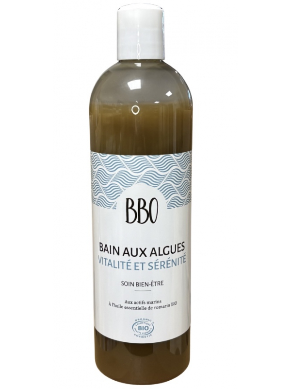 Bain aux algues vitalité et sérénité 500ml Bio Bretagne Ocean Herboristerie de Paris
