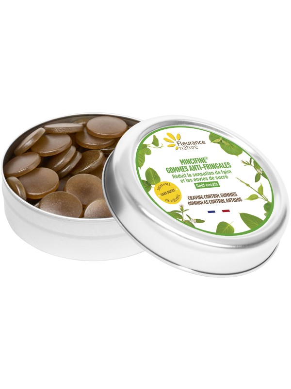 Mincifine gommes anti fringales 80g Fleurance Nature Herboristerie de Paris gymnema sylvestre chrome