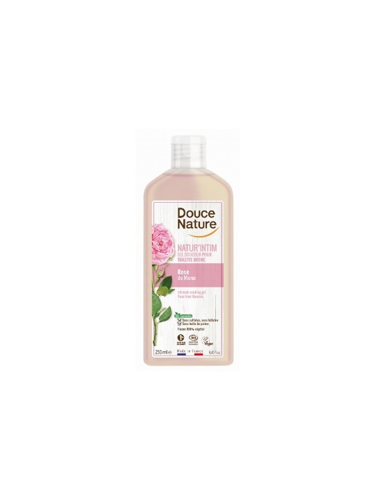 Natur Intim Gel douceur toilette intime Rose du Maroc 250ml Douce Nature Herboristerie de Paris