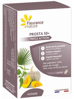 Prosta 50+ 60 comprimés Fleurance Nature Herboristerie de Paris confort urinaire au masculin