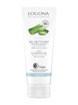 Gel nettoyant aloe vera bio 100ml Logona Herboristerie de Paris