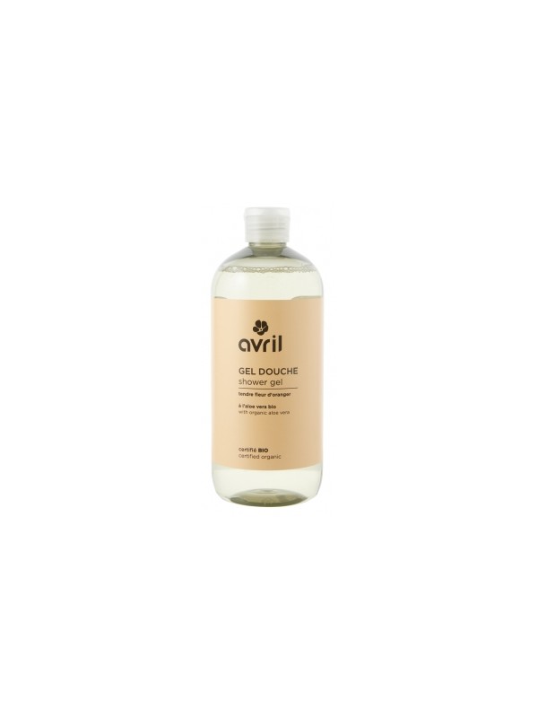 Gel douche bio Tendre Fleur d'Oranger 500ml Avril Herboristerie de Paris