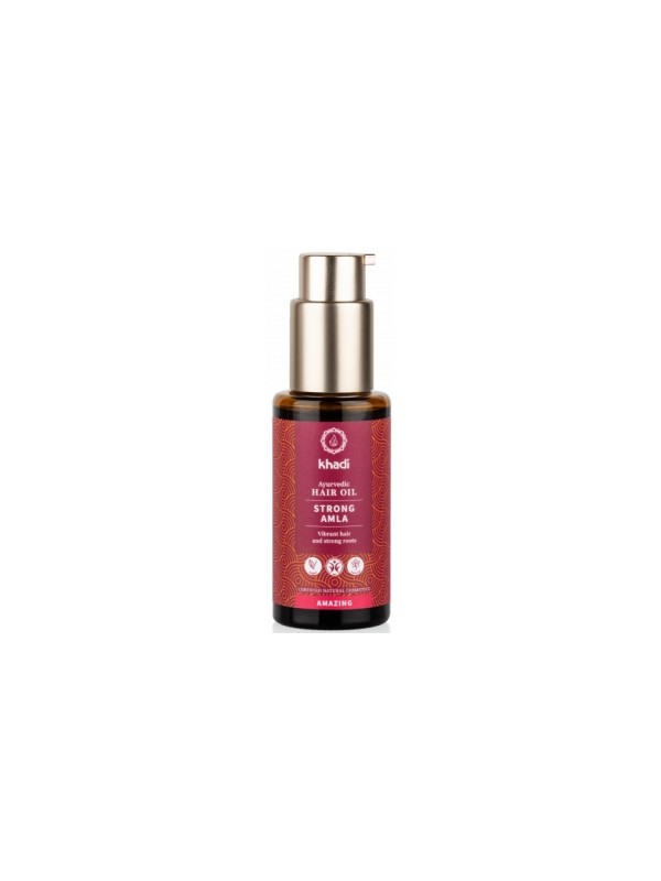 Huile capillaire Strong amla 50ml Khadi Herboristerie de Paris