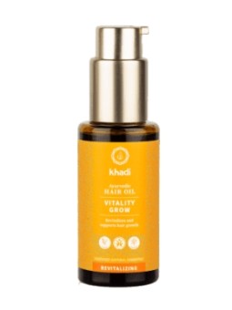 Huile capillaire Vitality Grow 50ml Khadi Herboristerie de Paris