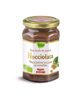 Nocciolata Pâte à tartiner Bio 350g Rigoni Di Asiago Herboristerie de Paris