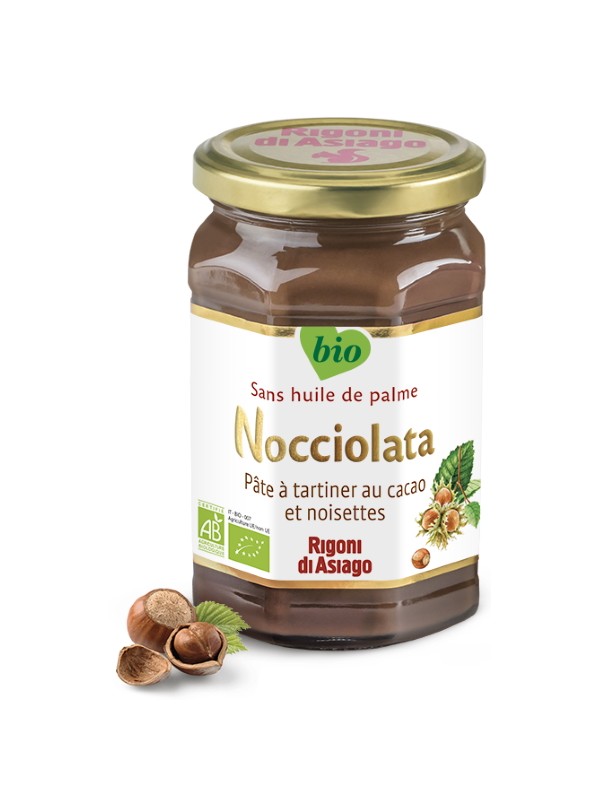 Nocciolata Pâte à tartiner Bio 650g Rigoni Di Asiago Herboristerie de Paris