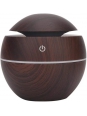 Diffuseur ultrasonique d'huiles essentielles boule mini format USB Marron foncé  Esprit phyto