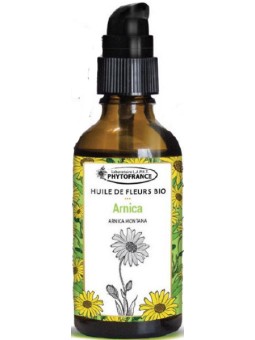 Huile de fleurs Arnica BIO 50ml Phytofrance coups bosses Herboristerie de paris