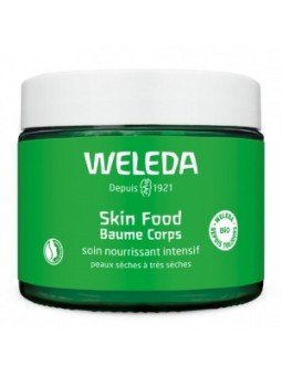 Skin food Baume corps 150 ml Weleda soin corporel nourrissant peaux sensibles Herboristerie de paris