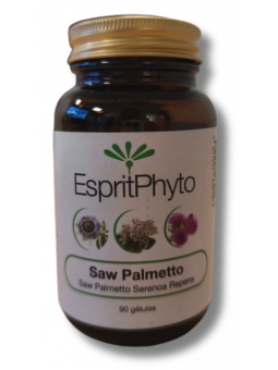 Saw Palmetto Serenoa repens 90 gelules Esprit phyto confort urinaire Herboristerie de paris