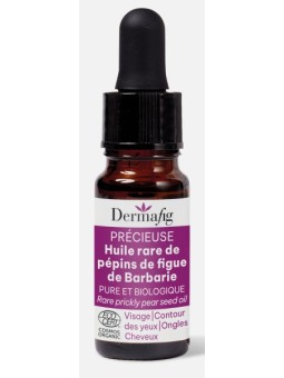 Huile de pépins de figue de Barbarie 10ml Dermafig anti-âge et anti-rides Herboristerie de paris