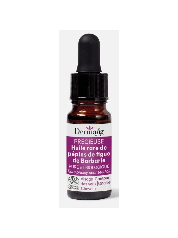 Huile de pépins de figue de Barbarie 10ml Dermafig anti-âge et anti-rides Herboristerie de paris