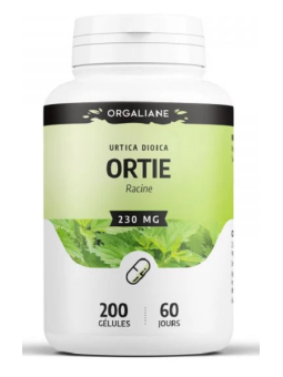 Ortie racine 250 MG 200 gélules GPH Diffusion confort urinaire Herboristerie de paris