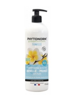 Shampooing douche Adoucissant senteur vanille monoï 750ml Phytonorm