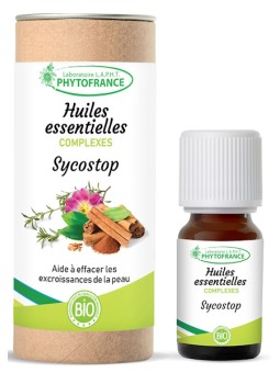 Huile essentielle Sycostop 10ml Phytofrance traitement naturel des excroissances Herboristerie de paris