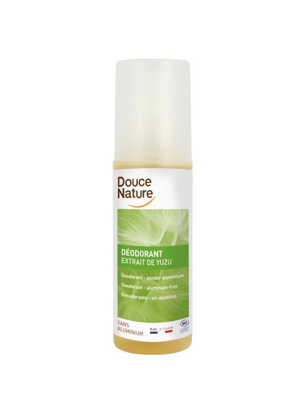 Spray Déodorant à l'extrait de Yuzu 125ml Douce Nature extrait de sauge Herboristerie de Paris