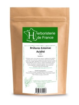 Tisane Brûlure d'estomac Acidité 30g Herboristerie De France acidité et problèmes d'estomac