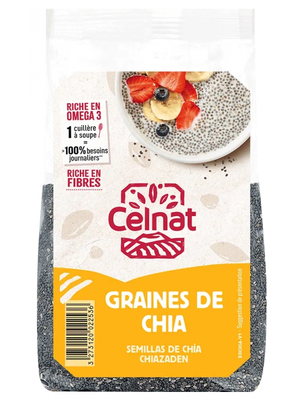 Graines de Chia 250g Celnat