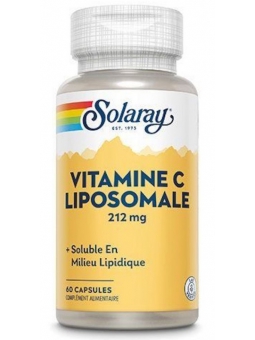 Vitamine C Liposomale 212 mg 60 gélules Solaray