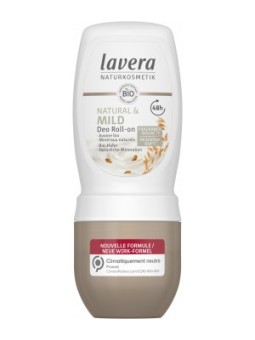 Déodorant Roll on Sensitive Lait de Riz Aloe Vera 50 ml Lavera Herboristerie de paris