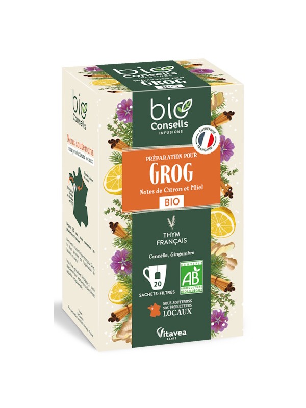 Infusion Préparation pour Grog Bio Conseils