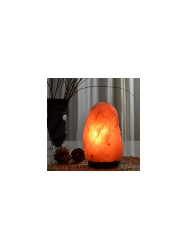 Lampe en Cristal de Sel d'Himalaya de 2 à 3 kg Zen Arome